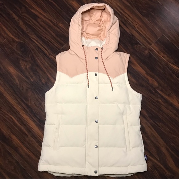 Patagonia Jackets & Blazers - Patagonia W’s Bivy Hooded Vest - Oyster White